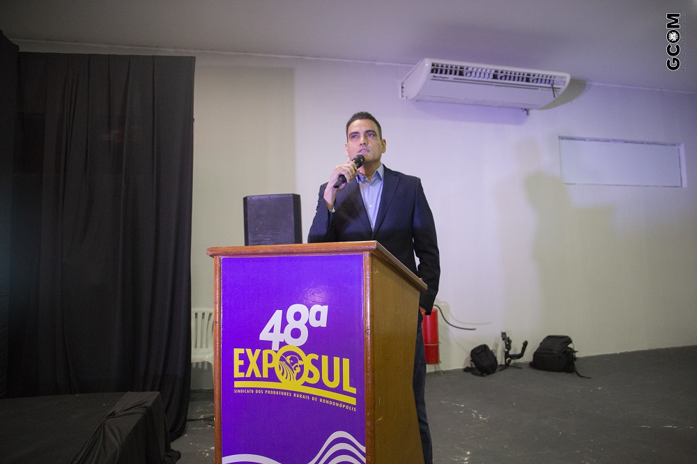 Vice-prefeito participa do lançamento da 48ª Exposul