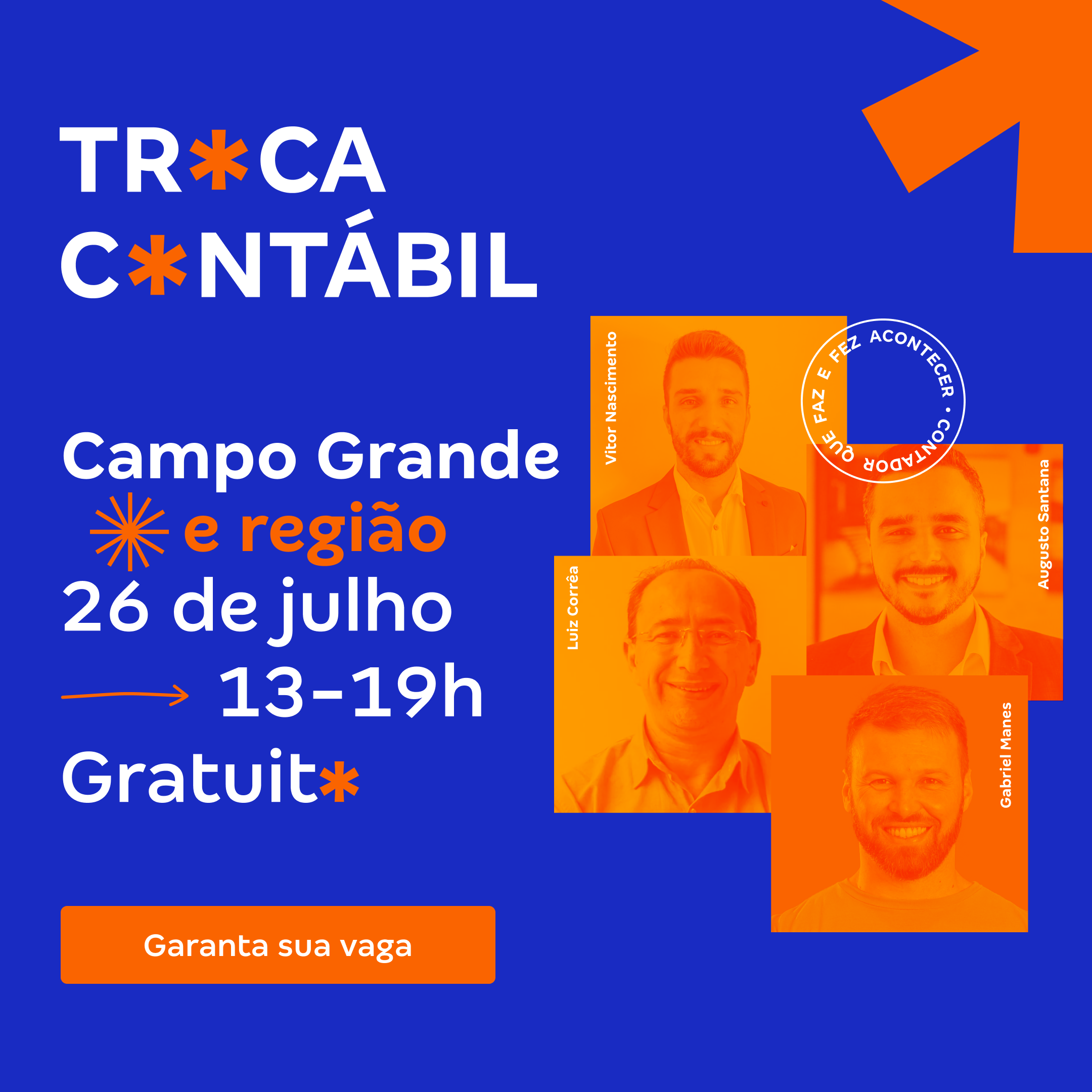 Campo Grande vai receber evento gratuito voltado para o setor contábil