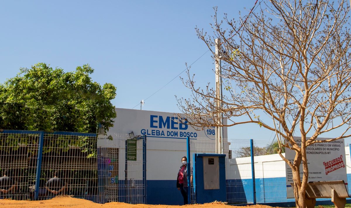 Prefeitura conclui obra de reforma e ampliação da escola da Gleba Dom Bosco