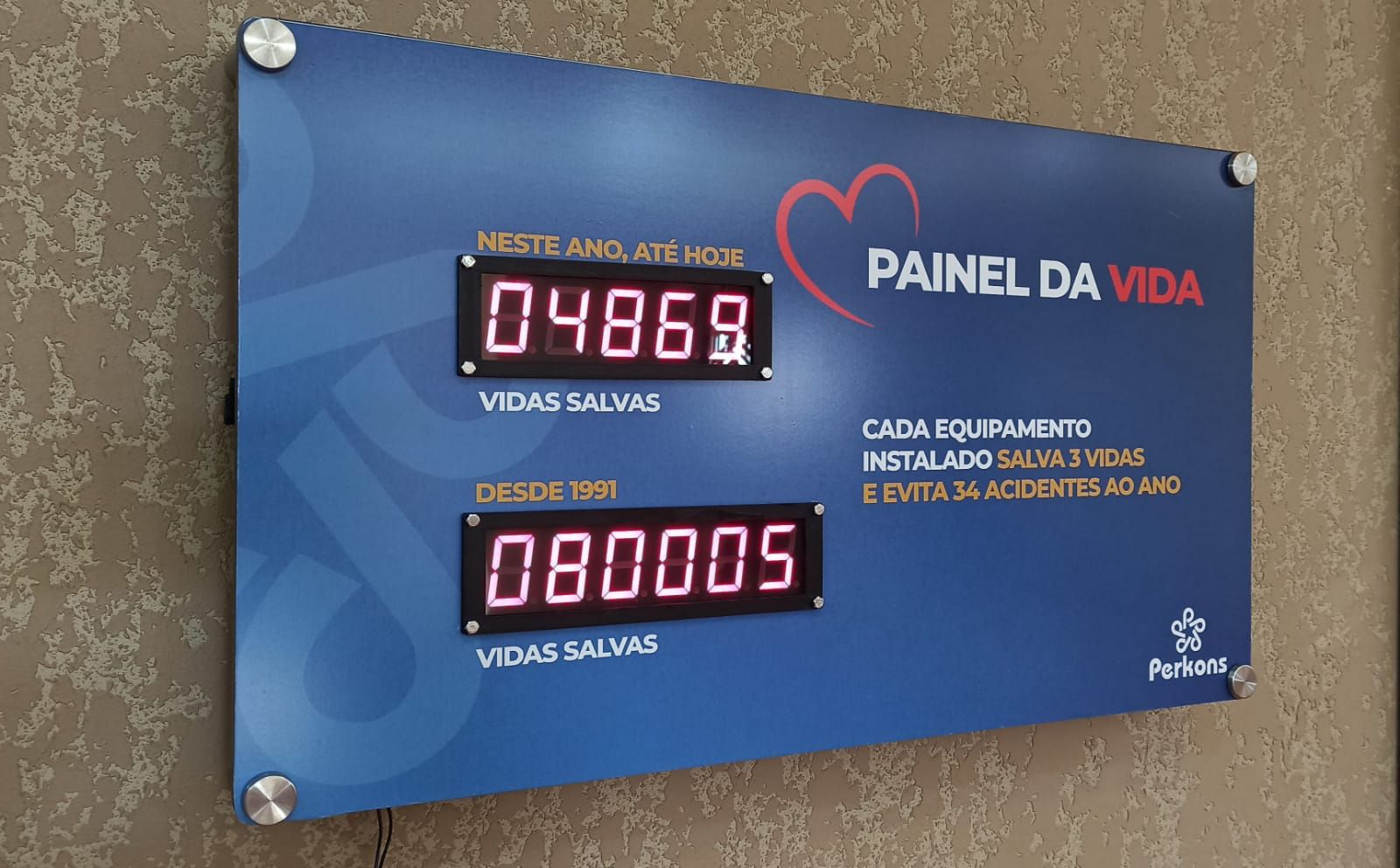 Lombada eletrônica completa 30 anos e já ajudou a salvar mais de 80 mil vidas