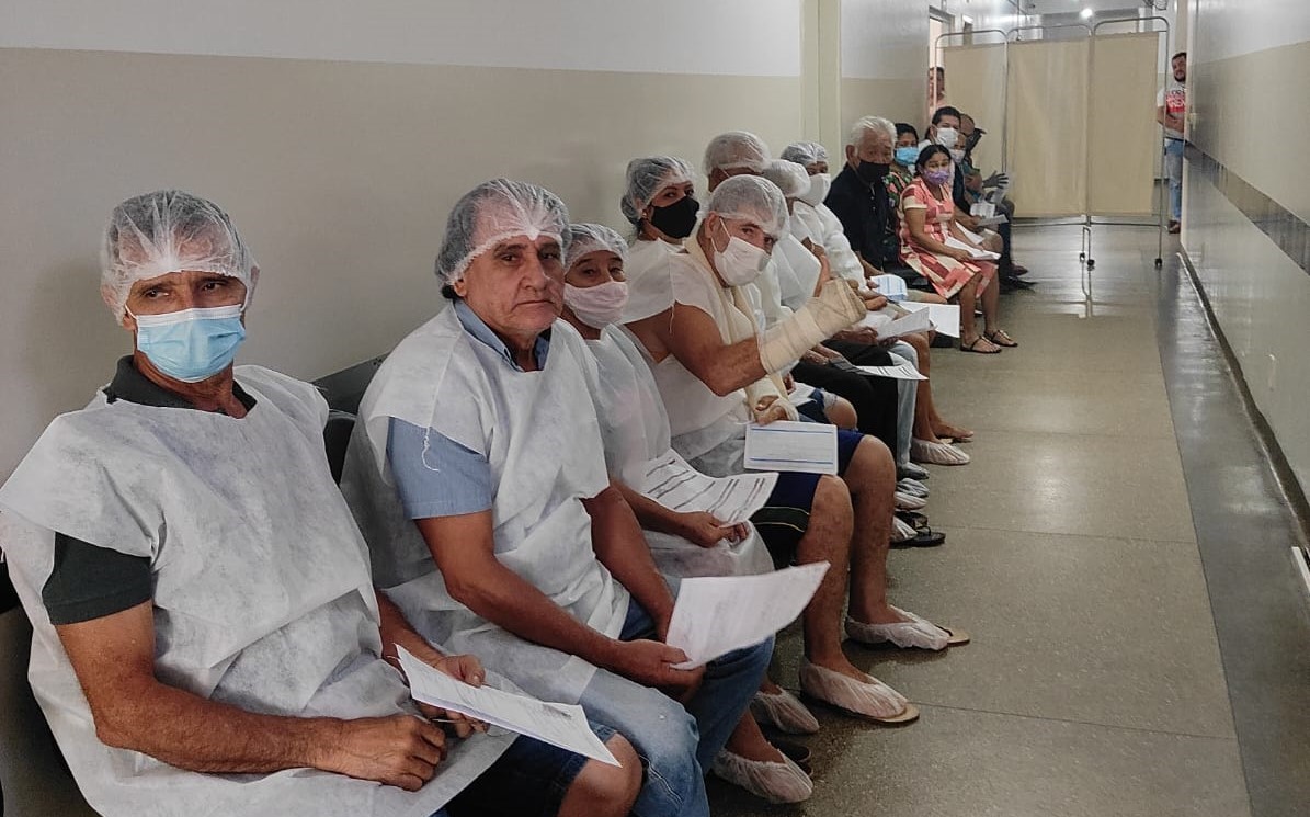 Cerca de 50 pacientes fizeram cirurgia de pterígio no fim de semana