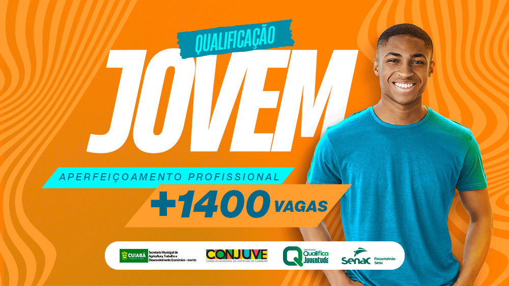 Senac-MT e Prefeitura de Cuiabá lançam programa com 1,4 mil vagas gratuitas em cursos profissionalizantes