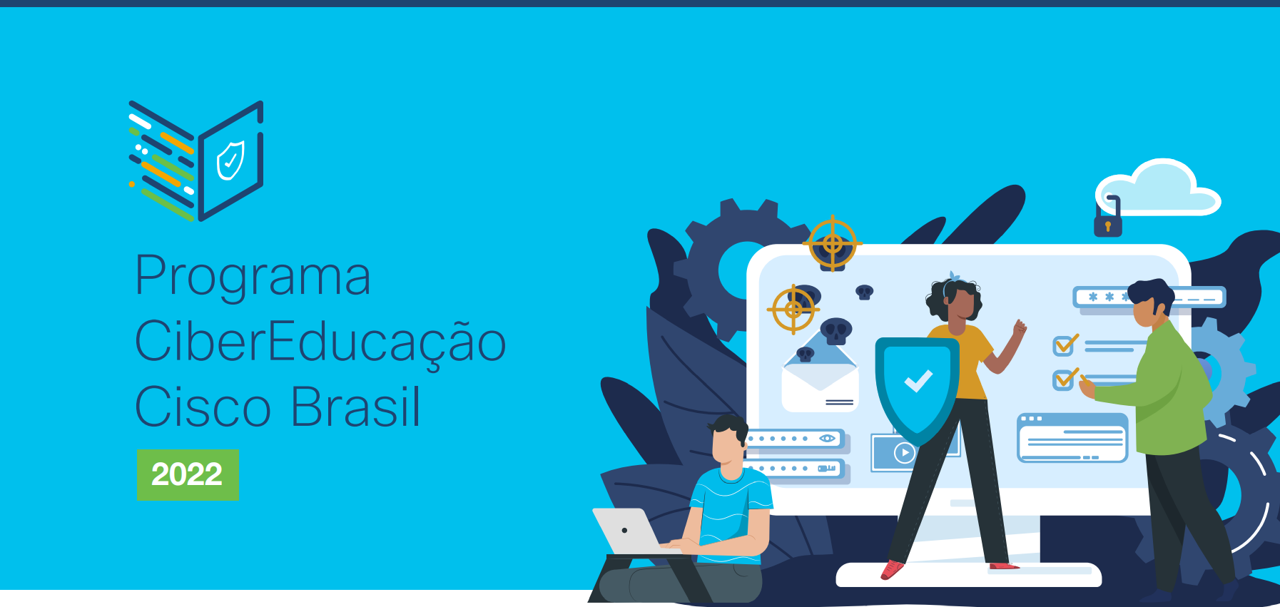 Estão abertas as inscrições para primeira fase da Maratona CiberEducação Cisco Brasil, que conta com a parceria do Senac  