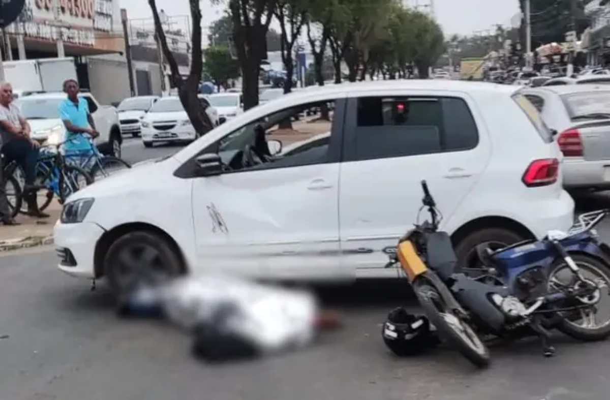 Entregador morre em acidente de trânsito em Várzea Grande
