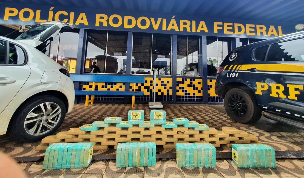 Rondonópolis | Homem é preso na BR-364 transportando 107 kg de cocaína