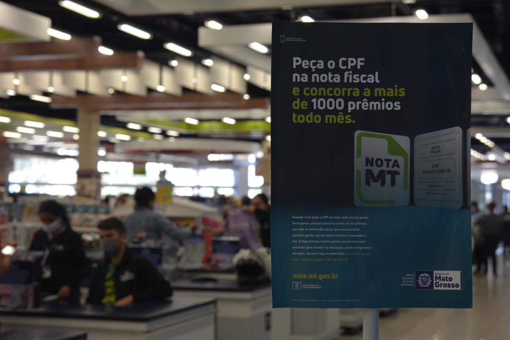 Sefaz realiza sorteio do Nota MT nesta quinta-feira (20)