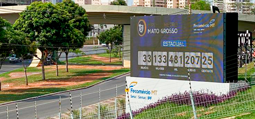 Impostômetro: mato-grossenses já pagaram mais de R$ 33,1 bilhões em tributos