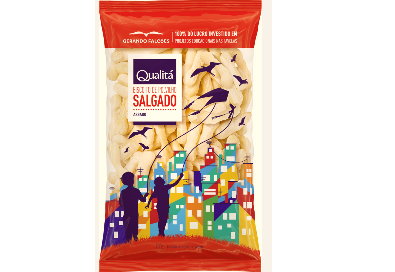 Novo produto social de Qualitá reverte 100% do lucro para a Falcons University, da Gerando Falcões