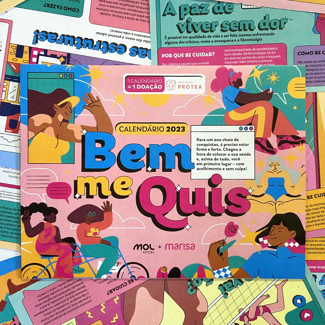 Dia de Doar: Calendário de autocuidado feminino gera doações para prevenção do câncer de mama