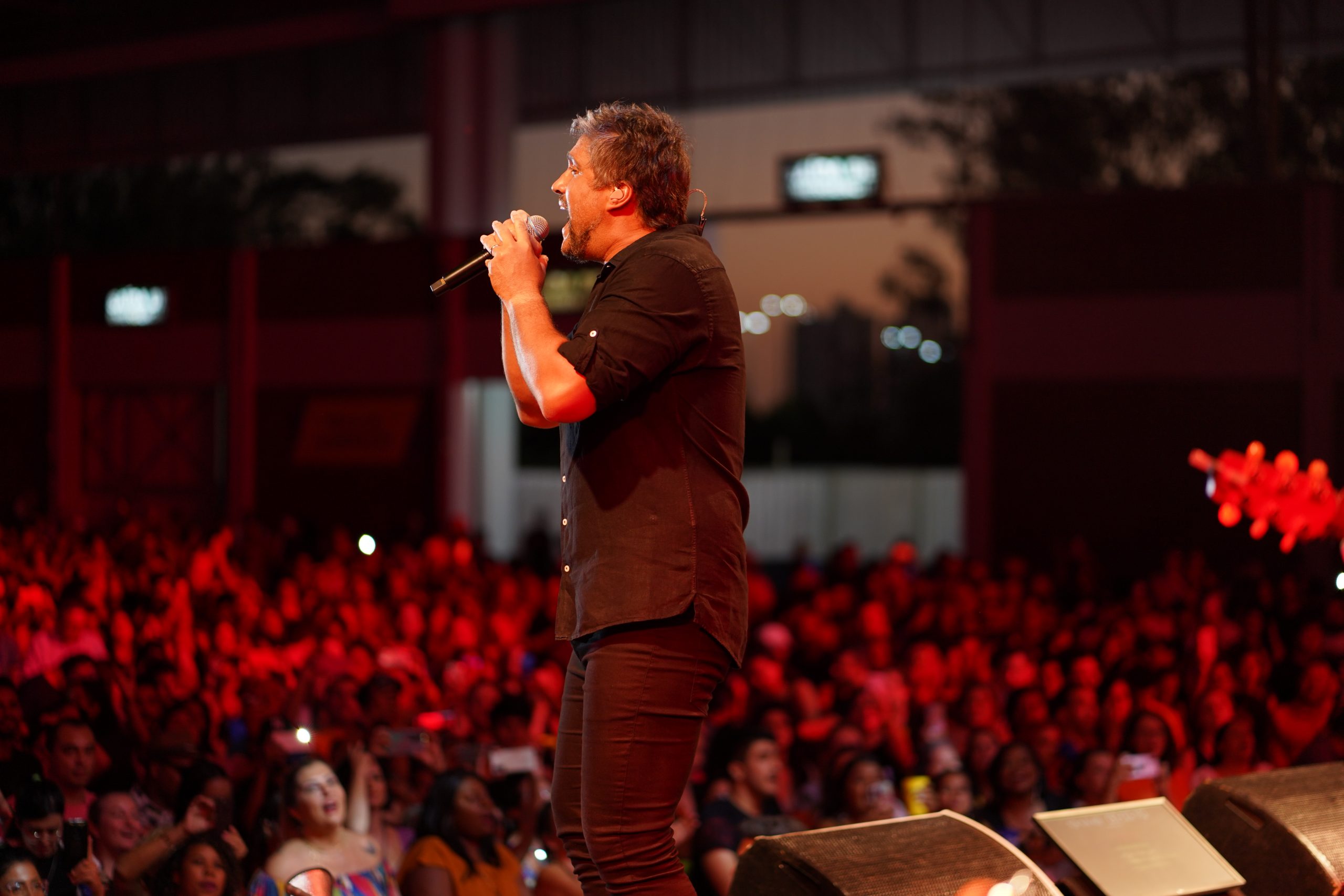Primeira cidade a sediar o Canta BB, Cuiabá recebeu três shows nacionais no último domingo