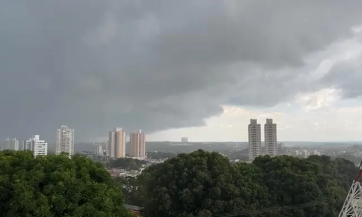 Previsão aponta para chuvas intensas e trovoadas isoladas ao longo da semana em Cuiabá