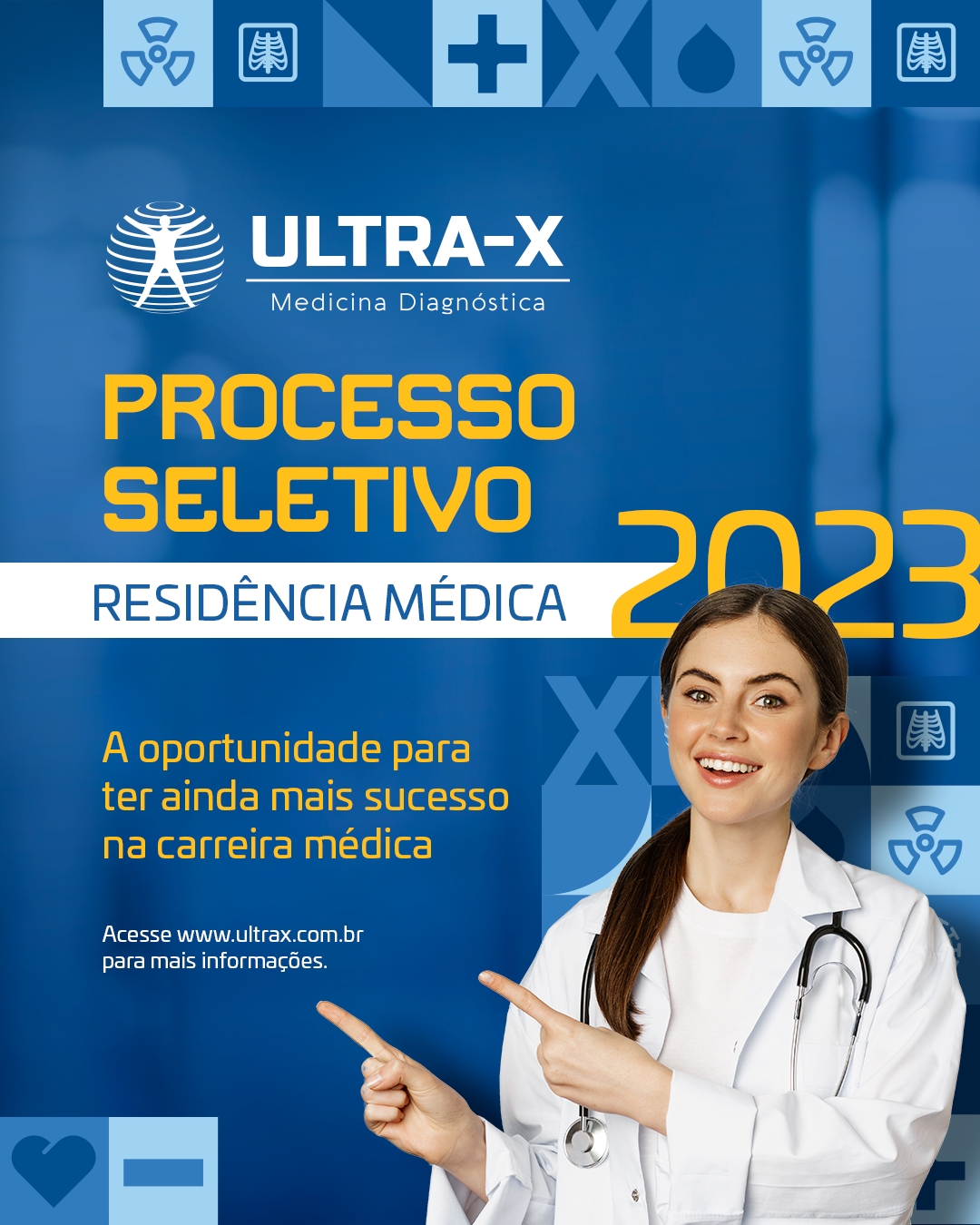 Ultra-X abre inscrições para Residência Médica em Radiologia e Diagnóstico por Imagem