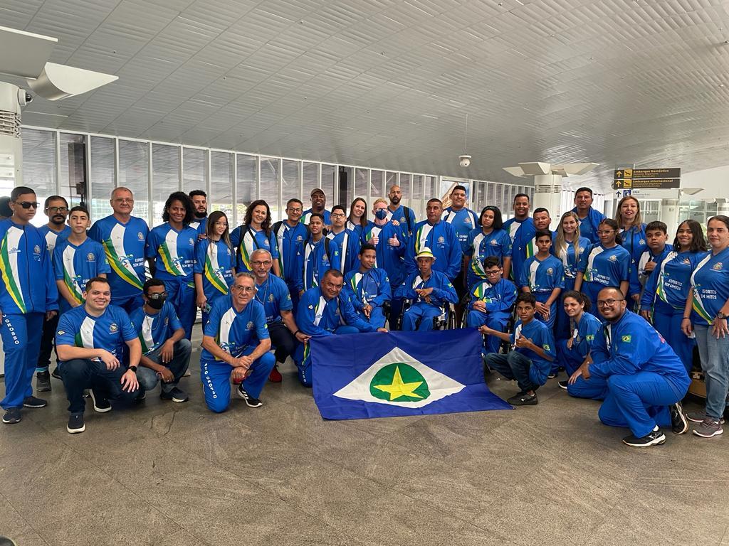 Atletas mato-grossenses estreiam nesta quarta-feira (23) nas Paralimpíadas Escolares 2022