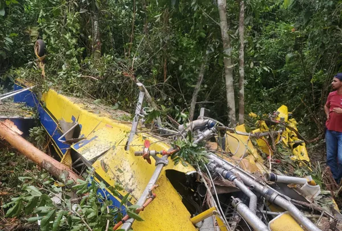 Mato Grosso | Piloto morre em queda de avião agrícola