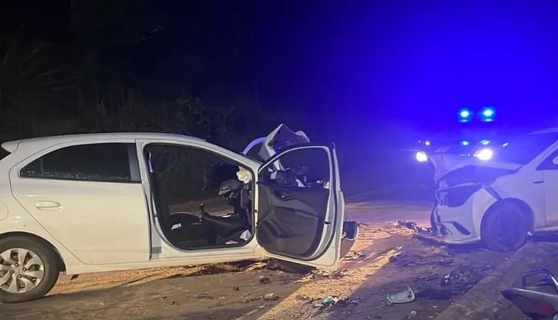 Grávida morre em acidente de trânsito após motorista embriagado invadir pista em Cuiabá