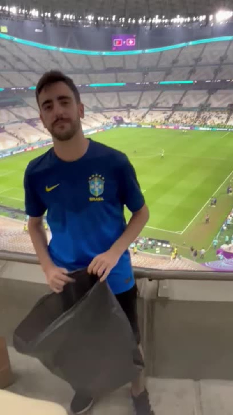 Copa do mundo do Catar chama atenção para a sustentabilidade e o descarte do lixo