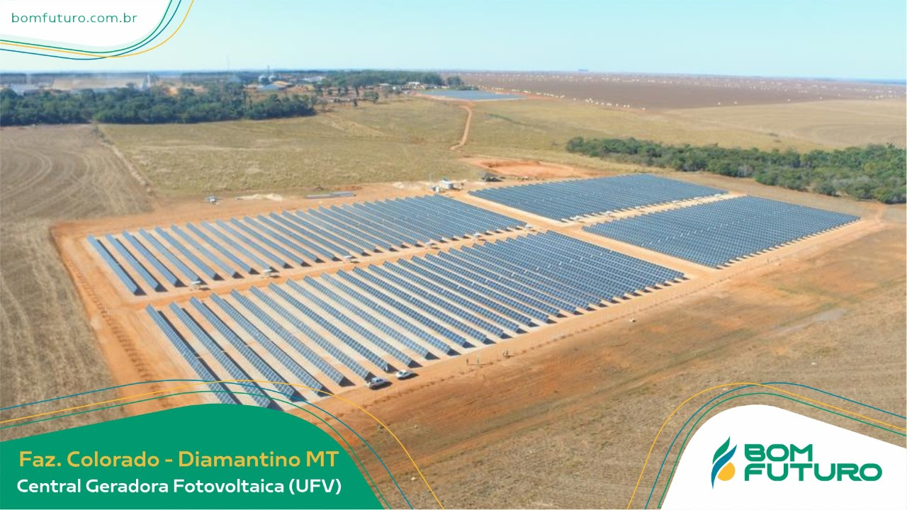 Usinas fotovoltaicas geram energia sustentável para o agro em Mato Grosso