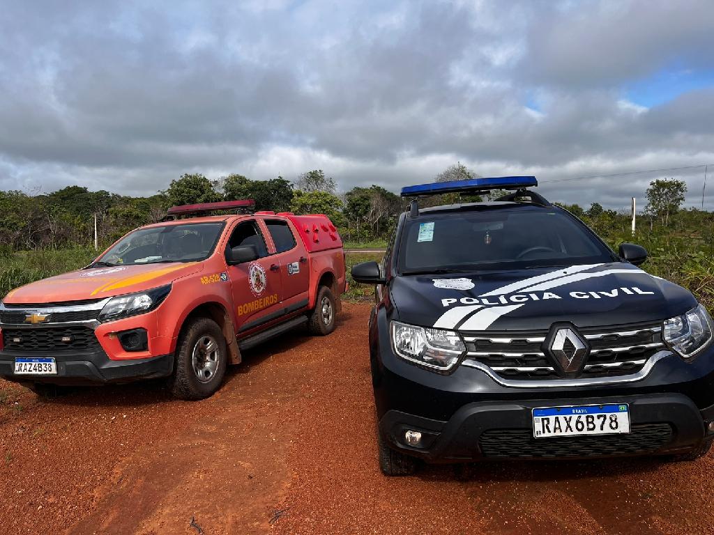 Após dois dias de buscas coordenadas pela Polícia Civil, morador de Canarana é localizado em mata