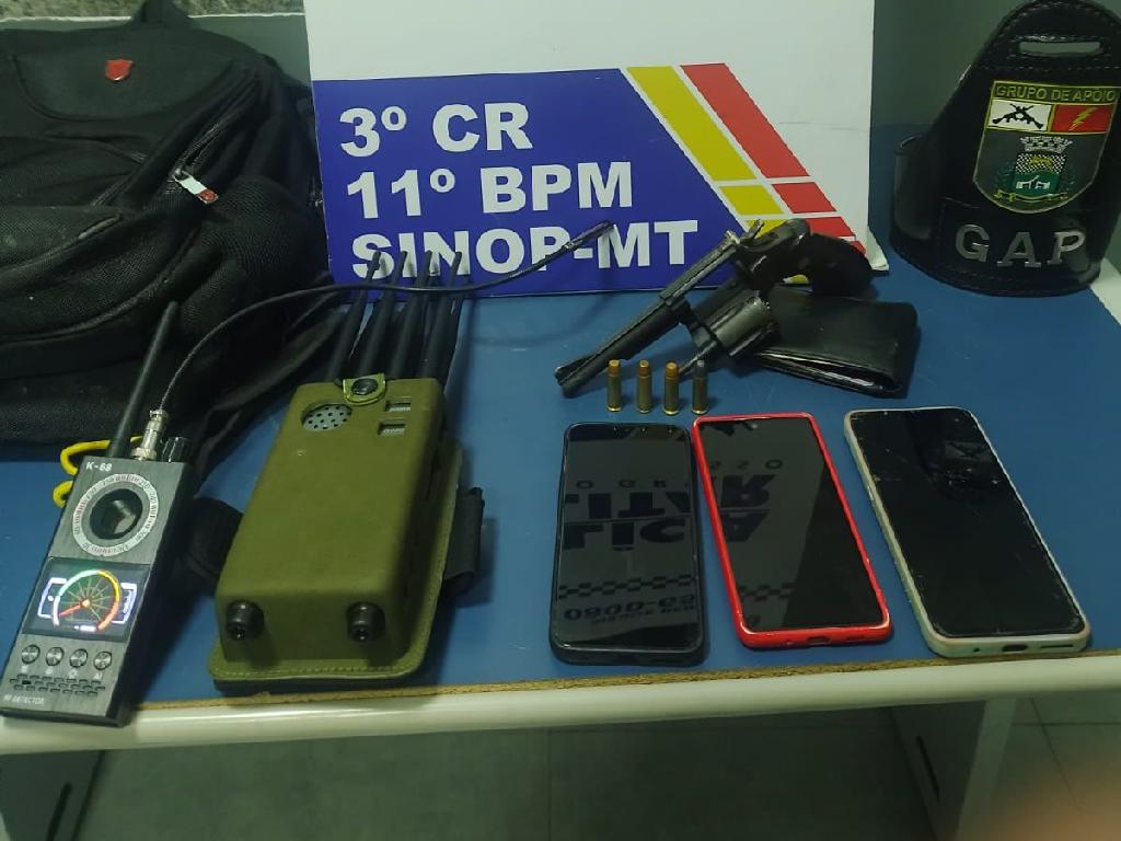 PM frustra tentativa de furto de carga e prende cinco homens em Sinop