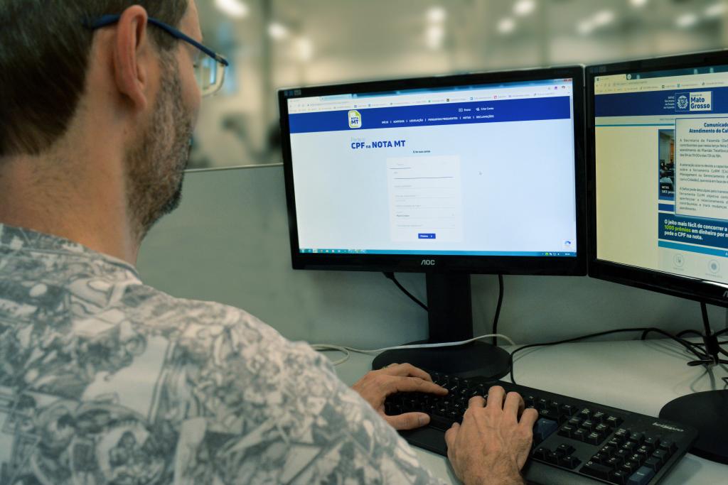 Saiba como se cadastrar no Nota MT e concorrer a mais de mil prêmios mensais de até R$ 100 mil