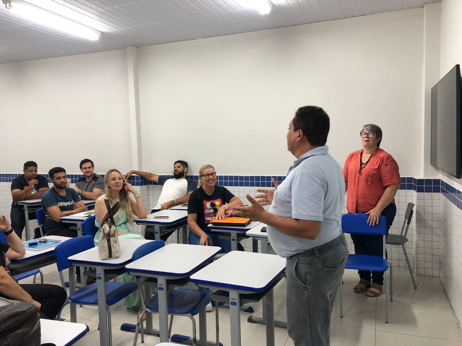 Rondonópolis | Alunos do Zumbi dos Palmares são recepcionados por professores em evento de boas-vindas