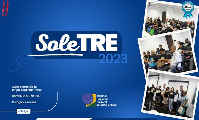 Projeto SoleTRE recebe inscrições para turma de 2023
