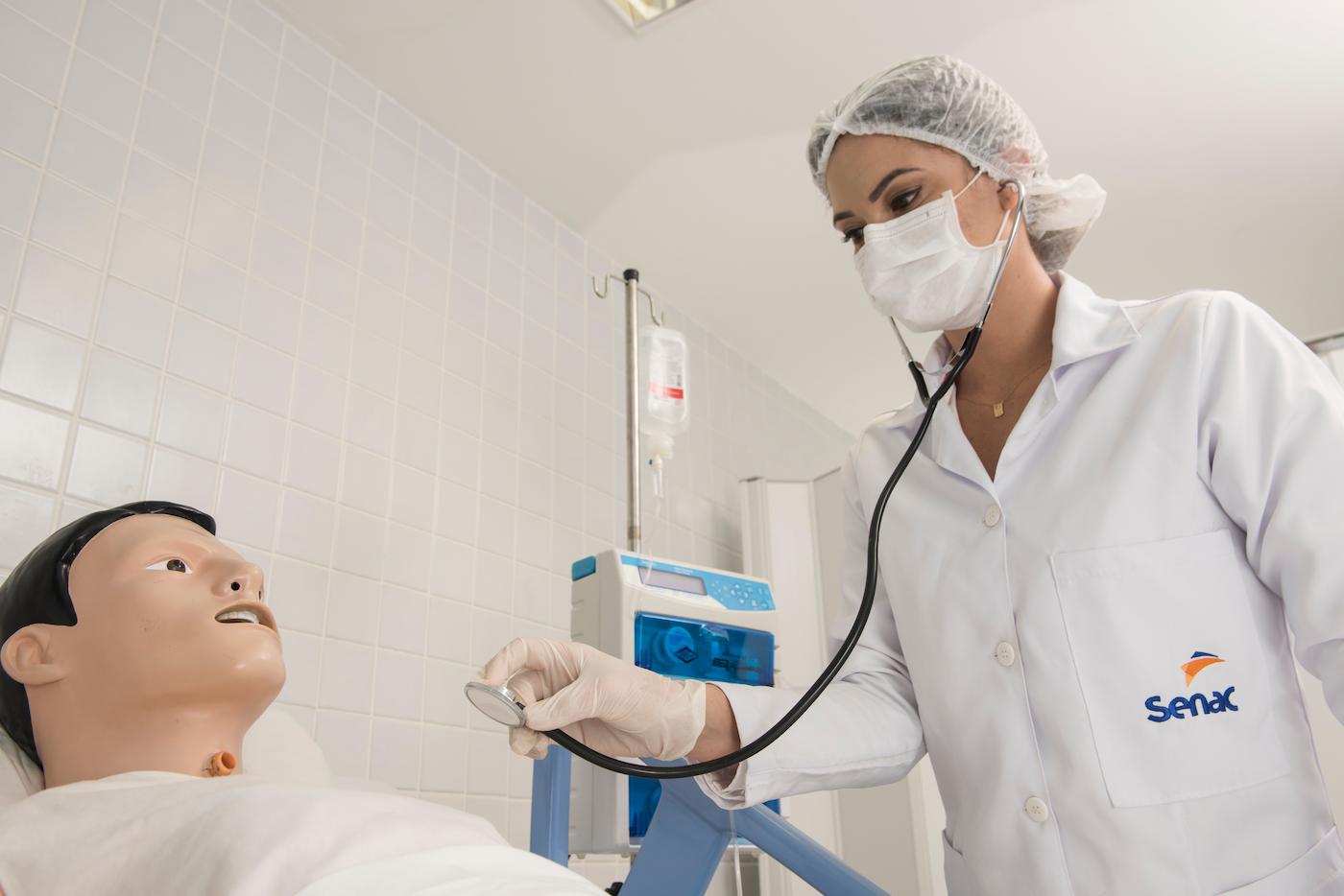 Com alta demanda por profissionais da saúde, Senac-MT oferta cursos de Técnico em Enfermagem no interior do estado