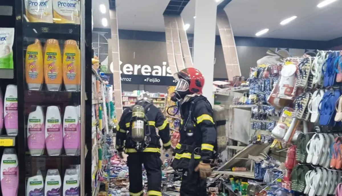 Rondonópolis | Explosão em mercado é investigada como ato criminoso, aponta polícia