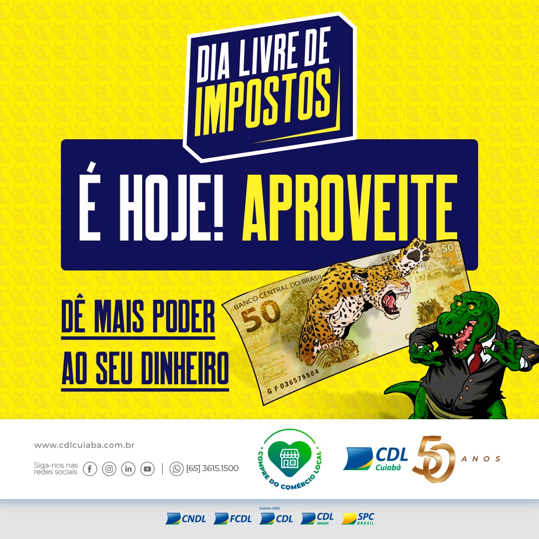 Além de centenas de lojas participando do DLI deste ano, Cuiabá também terá combustível e veículo a preço reduzido