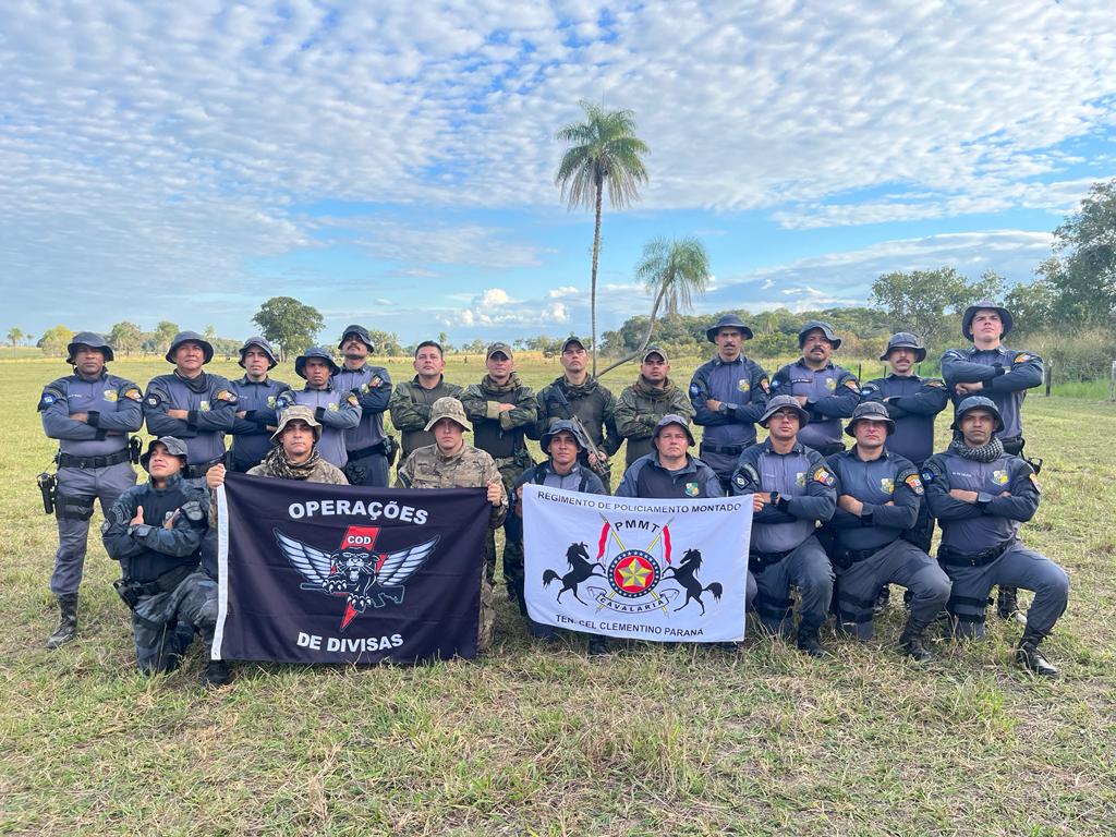 Gefron capacita 38 policiais de Mato Grosso e Goiás em policiamento de fronteira e abordagem de alto risco