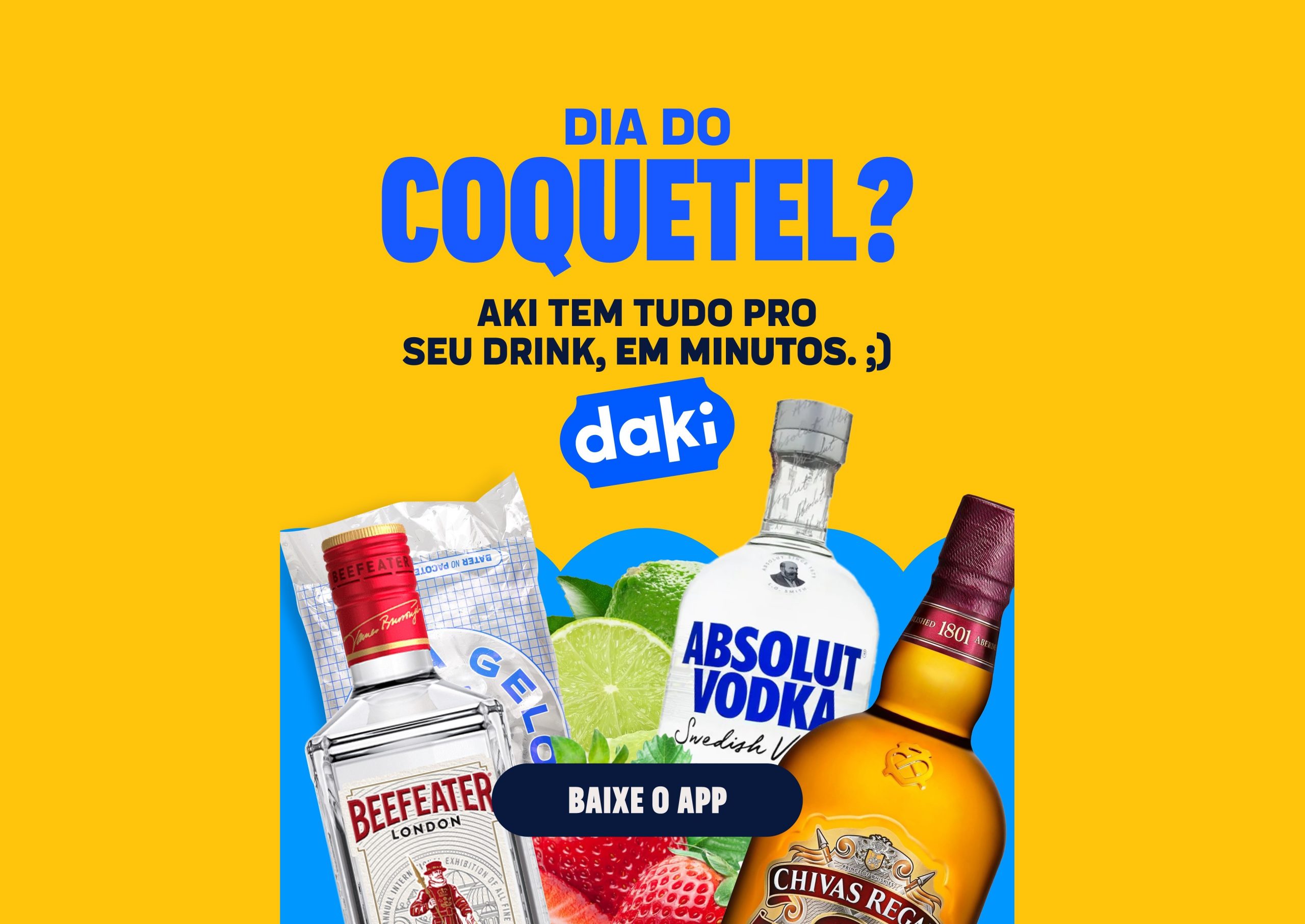 Confira três dicas de drinks para comemorar o Dia Mundial do Coquetel