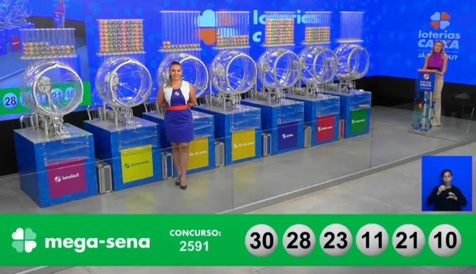 Mega-Sena, concurso 2.591: aposta do Mato Grosso leva sozinha prêmio de R$ 43,2 milhões