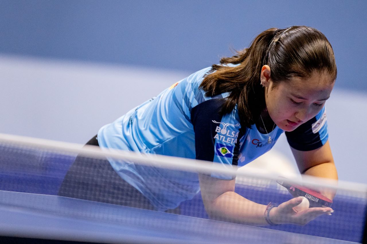 Atleta do programa Olimpus vai representar o país no Sul-Americano Sub-15 de Tênis de Mesa