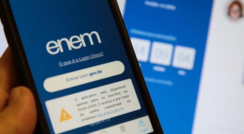 ENEM | Participantes devem se inscrever com login Gov.br