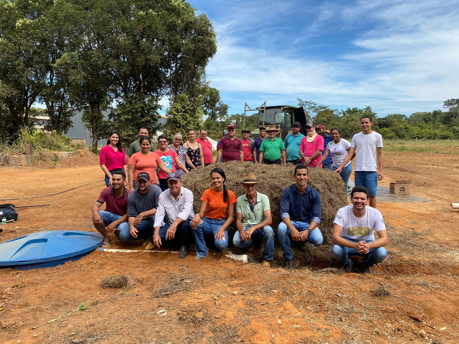 Associção e cooperativa da região norte de MT fazem oficina sobre descarte adequado de lixo e constroem composteira 