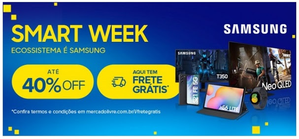 Samsung e Mercado Livre promovem parceria inédita na América Latina com ofertas aos consumidores