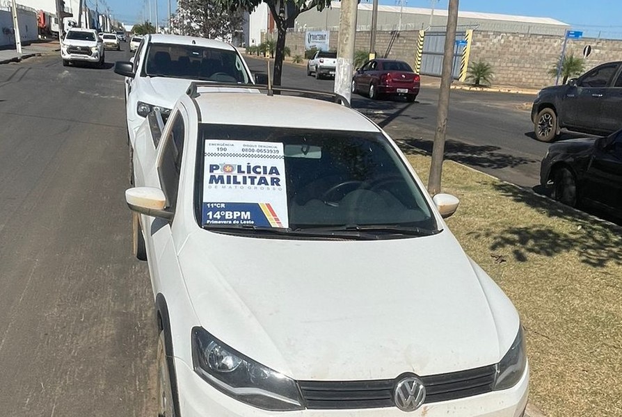Primavera do Leste | Polícia Militar prende quatro suspeitos por formação de quadrilha e recupera veículos furtados