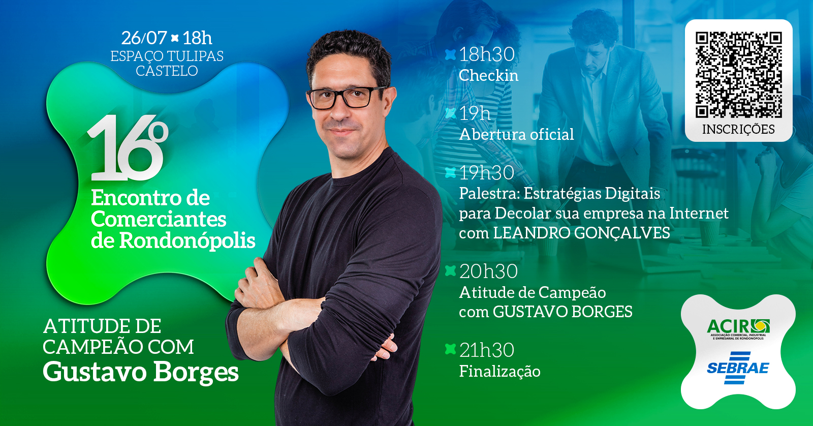 Sebrae/MT e Acir realizam o 16º Encontro de Comerciantes em Rondonópolis