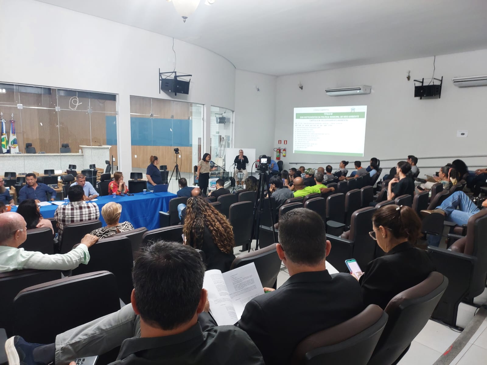 Câmara de vereadores promoveu a terceira Audiência Pública sobre o Plano Diretor