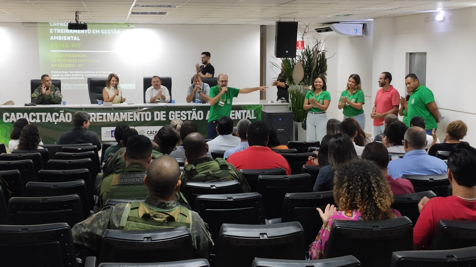 Prefeitura de Cáceres e SEMA-MT promovem curso básico de descentralização ambiental