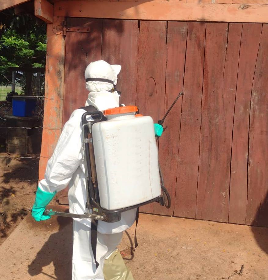 Equipe de endemias intensifica ações nos bairros de Pedra Preta