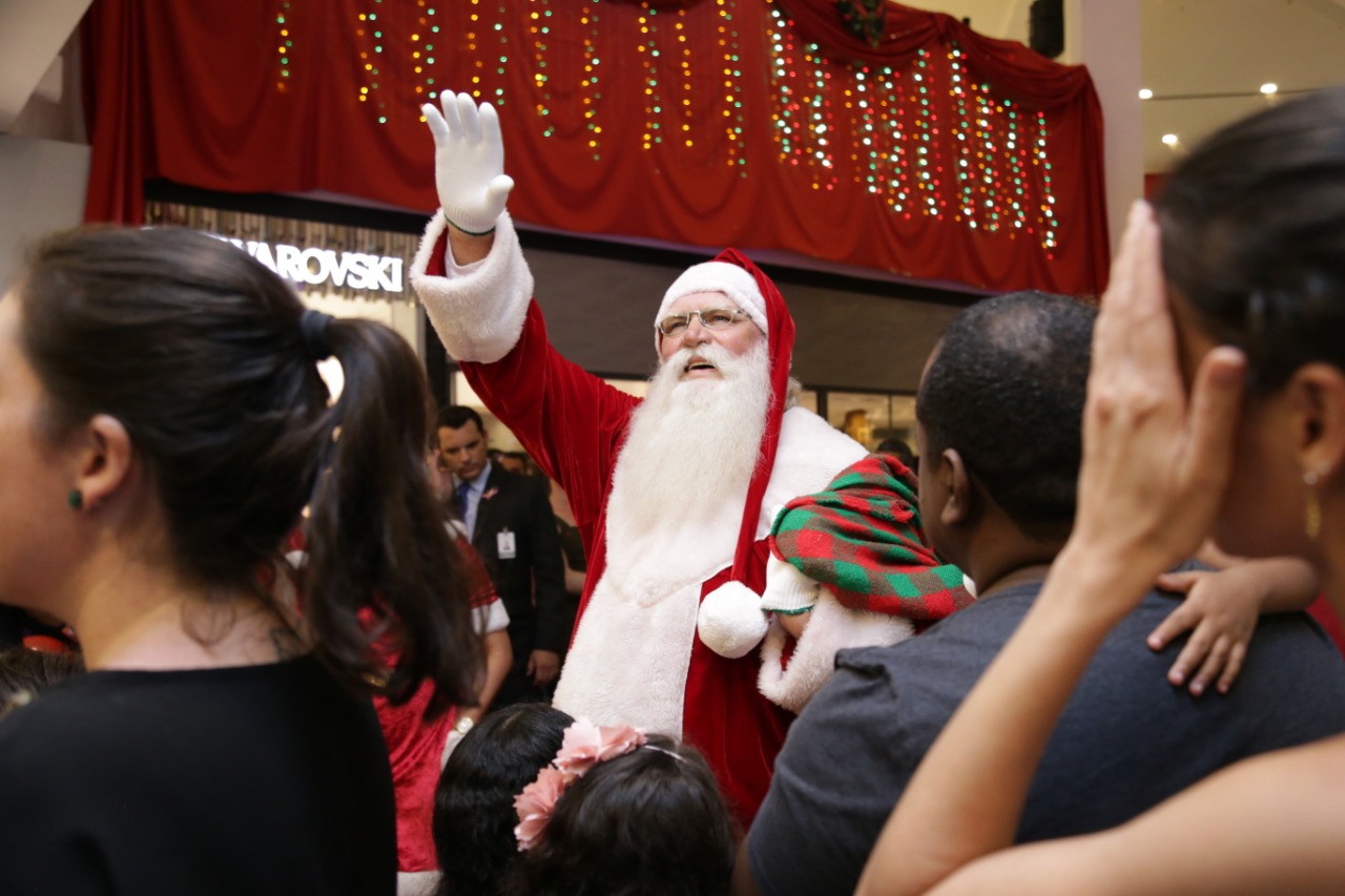 Papai Noel chega ao Goiabeiras Shopping neste sábado (04)