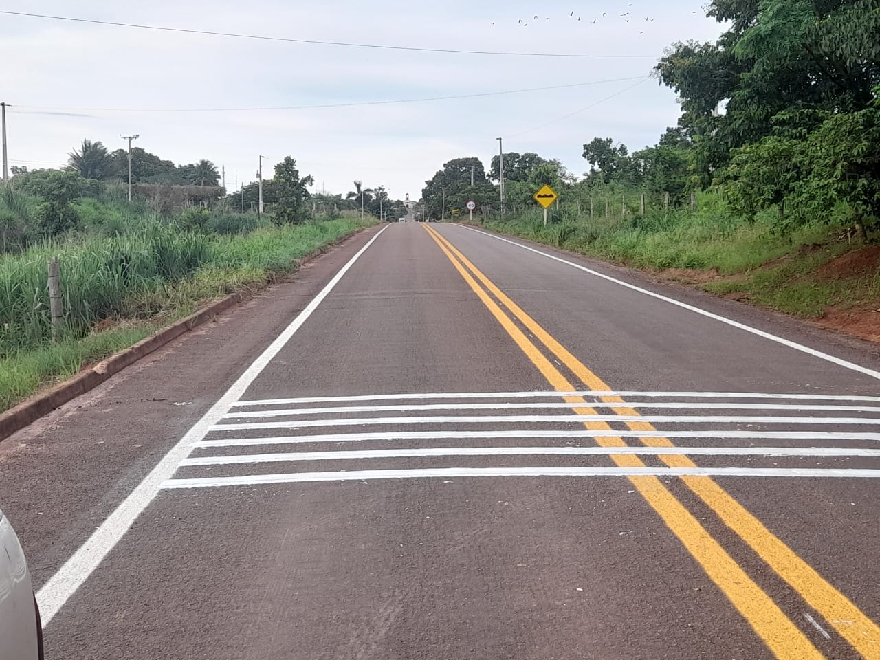 Trecho da MT 470 em São José do Povo recebe nova sinalização