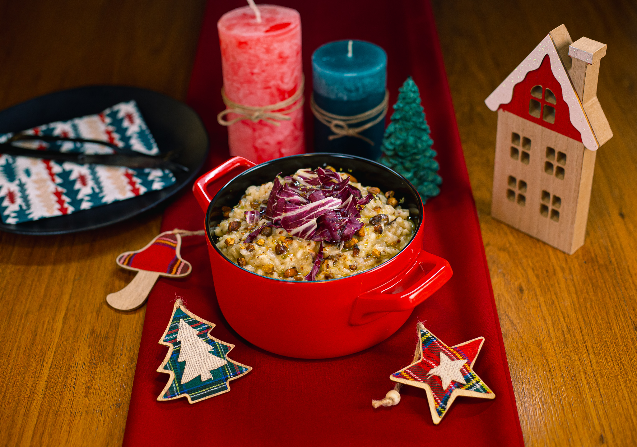 Delícias com pistache: Risotto e Bolotone para uma experiência gastronômica memorável de fim de ano