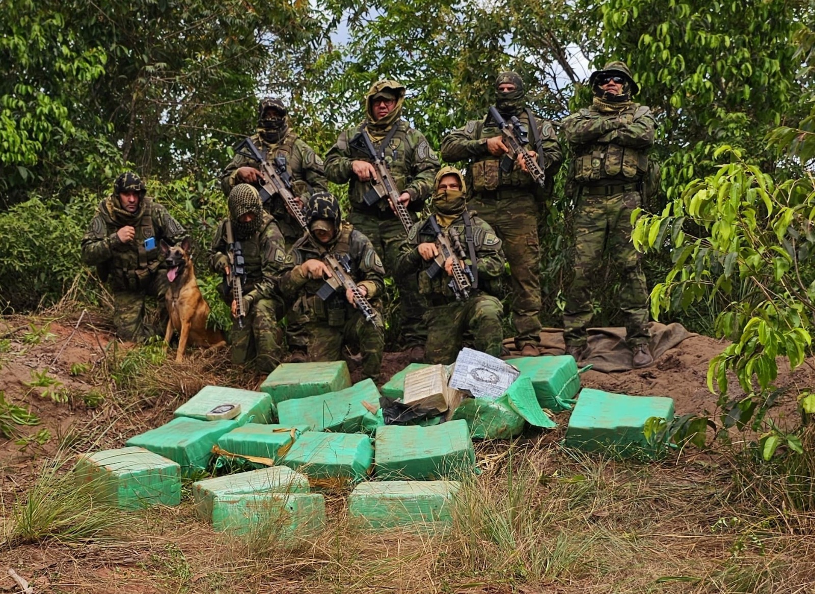 Gefron apreendeu mais de 13,8 toneladas de drogas na fronteira de Mato Grosso