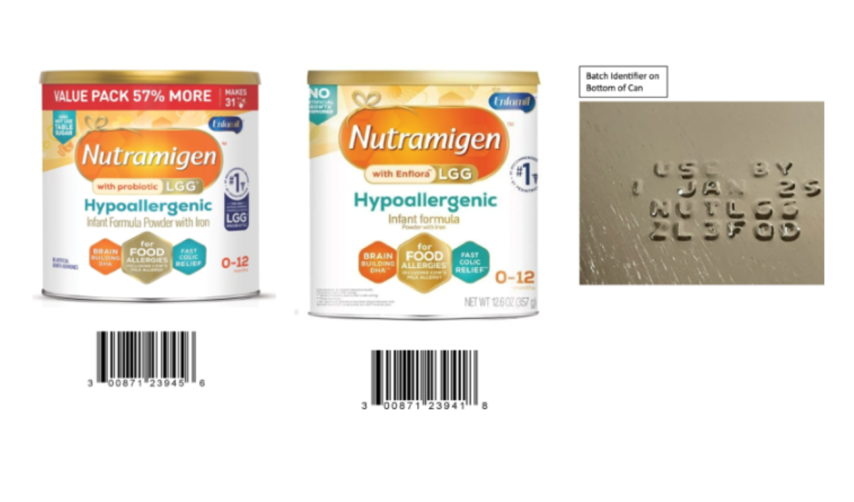 Anvisa proíbe lotes da fórmula infantil Nutramigen