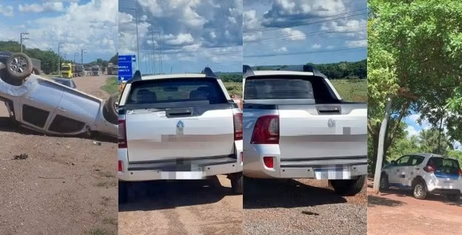 Quadrilha invade garagem, furta 9 carros e suspeitos são presos na fuga