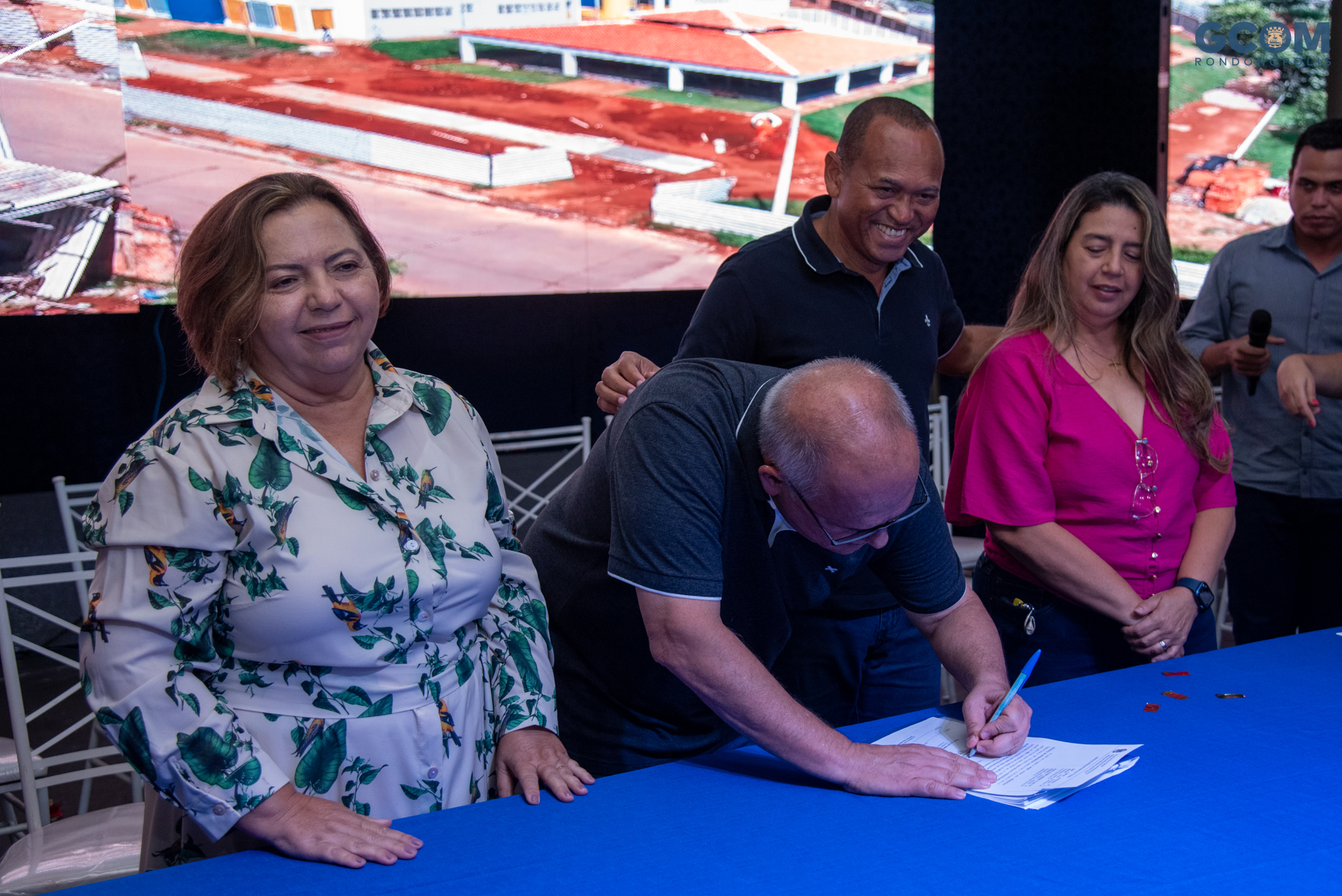 Rondonópolis | Assinada ordem de serviço para construção da escola no bairro Mathias Neves