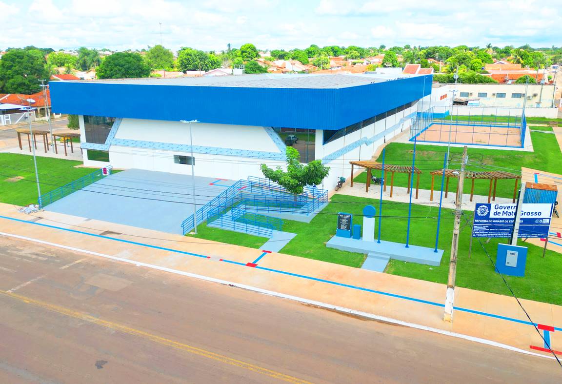 Prefeitura de Pedra Preta reinaugura ginásio municipal no próximo sábado (02)