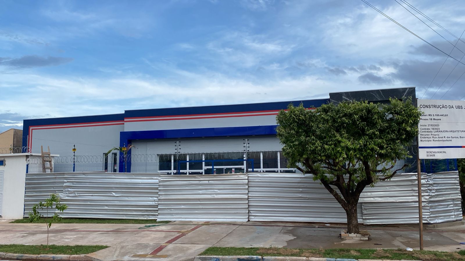 Rondonópolis | ESF Jambrapi está em fase de conclusão das obras